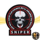 Sniper Textil Patch für Airsoft- und...