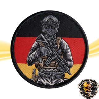 Soldat Textil Patch für Airsoft- und Magfed Paintball - Deutschland
