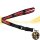 Tippmann Schlüsselband mit Schriftzug  – Praktisches  Lanyard Schwarz/Rot