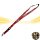 G.I. Sportz Schlüsselband mit Schriftzug  – Praktisches  Lanyard Rot/Weiß