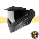 DYE i4/i5 Wing Visier Schwarz - Visor für Paintball Maske