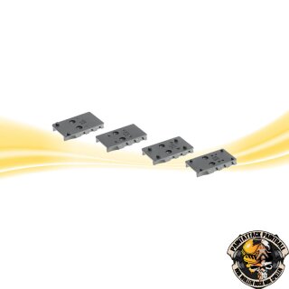 Umarex Adapter Platten - Footprint für PDP T4E, Vortex, C-More, Leupold und Trijicon Set mit 4 St.