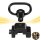 QD Sling Mount mit Push Button Trageriemen Halterung mit Schnellverschluss Sling Swivel Mount T22mm Picatinny Schiene