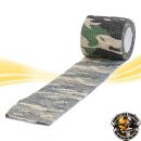 Tarnband ADHESIV Klebeband 50 mm x 4,5 m Woodland Camo