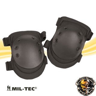 Kniechützer groß Mil-tec Paintball Airsoft Schutz für Knie schwarz