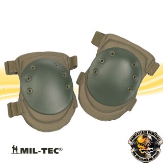 Kniechützer groß Mil-tec Paintball Airsoft Schutz für Knie oliv