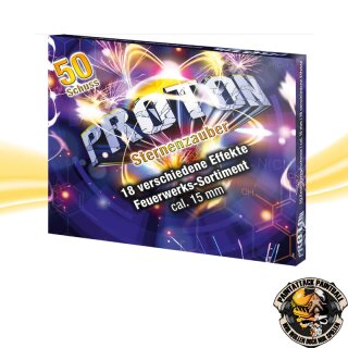 Umarex Pyro Proton Sternenzauber Pyrotechnische Munition 50 Schuss Mix Sortiment