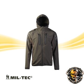 Flex-Tech Jacke - wasserabweisend & atmungsaktiv - oliv -Dynamic Force