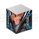 F2 Batterie Feuerwerk *4 Stars Blue* Silvester Feuerwerk...