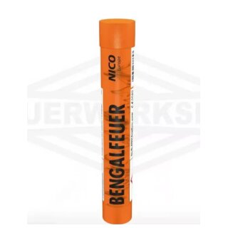 Bengalisches Feuer *Orange* von Nico Silvester Feuerwerk Pyrotechnik