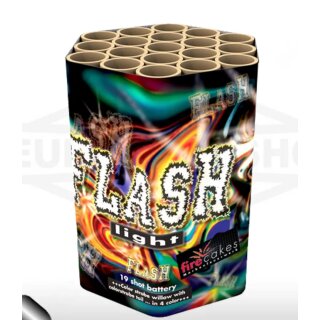 *Flash Light* 19 Schuss von FIREevent Silvester Feuerwerk Pyrotechnik