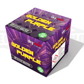 *Golden Purple* Feuerwerksbatterie von Sky Paint Silvester Feuerwerk Pyrotechnik