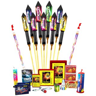 Take Away, Mix-Sortiment Rakete von Nico Silvester Feuerwerk Pyrotechnik