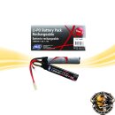 ASG Airsoft Lipo Akku 7,4V 1300mAh 25C LiPo Akku Double...