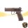 ASG CZ P-09 Airsoft GBB Pistole ab 18 mit Polymer Schlitten - TAN