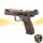ASG CZ P-09 Airsoft GBB Pistole ab 18 mit Polymer Schlitten - TAN