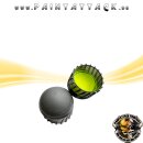 HS Projectil Magfed präzisions Paintballs 600 Stück schwarz/gelb