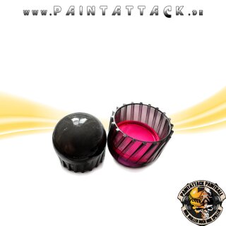 HS Projectil Magfed präzisions Paintballs 200 Stück schwarz/pink