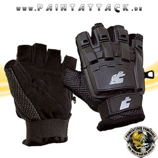 Paintball halbfinger Handschuhe ProToyz PT-Field - schwarz