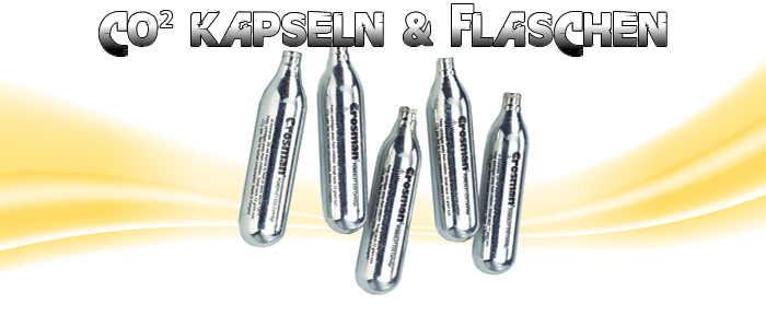 CO² Kapseln & Flaschen CO² Kapseln & Flaschen