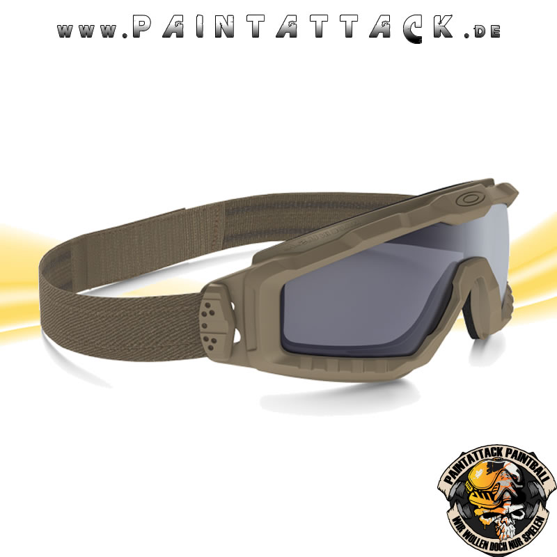 Oakley SI Ballistic Goggle Halo Terrain Tan / Grey Ballistische