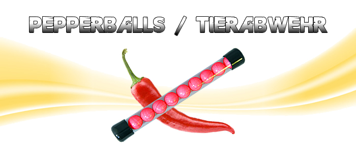 Pepperballs - Tierabwehr Pepperballs - Tierabwehr