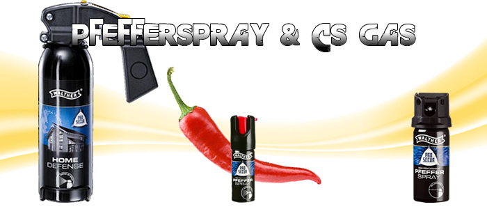 Pfefferspray - CS Gas Pfefferspray - CS Gas
