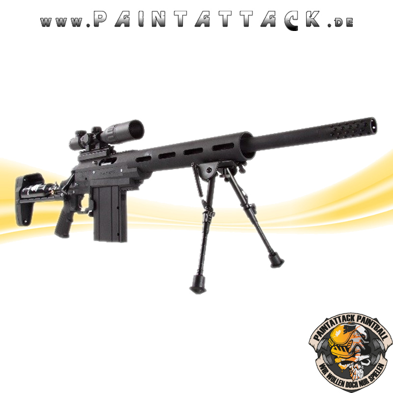 SAR12 COMPLETE Carmatech MagFed Paintball ScharfschützengewehrB0055_HSP