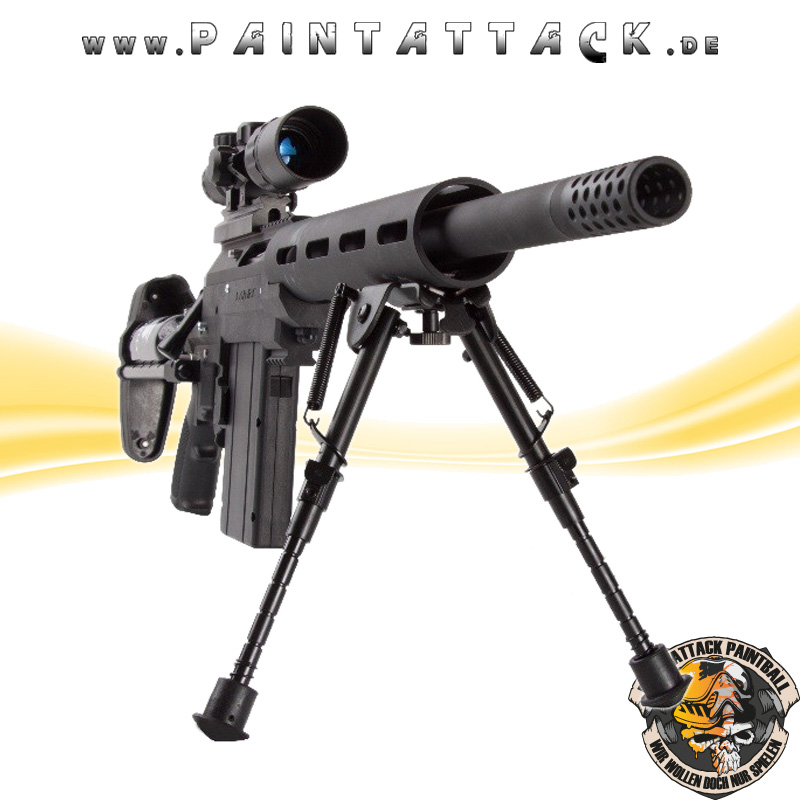 SAR12 COMPLETE Carmatech MagFed Paintball ScharfschützengewehrB0055_HSP