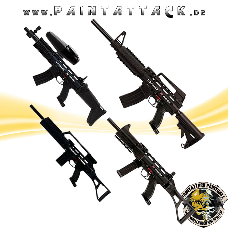 Tippmann X7 Phenom Super Pack elektronisch Paintball Markierer100